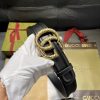 Replica Gucci Wide Leather Belt