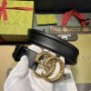 Replica Gucci Wide Leather Belt