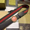 Designer Gucci GG Supreme Classic Belt