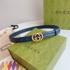 7 Star Gucci Memorable Buckle Leather Belt