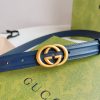 7 Star Gucci Memorable Buckle Leather Belt