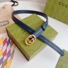 7 Star Gucci Memorable Buckle Leather Belt