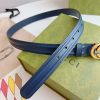 7 Star Gucci Memorable Buckle Leather Belt