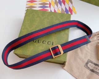 Replica Gucci Silver GG Belt