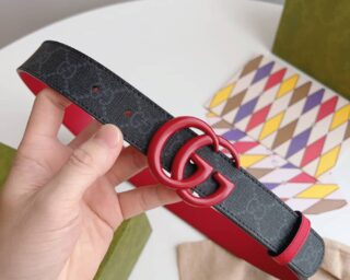 Top Quality Gucci GG Supreme Belt