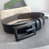 Replica Gucci Black GG Belt