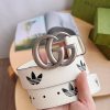 7 Star Adidas x Gucci Leather Belt