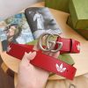 Fashion Adidas x Gucci Classic AAA+ Belt