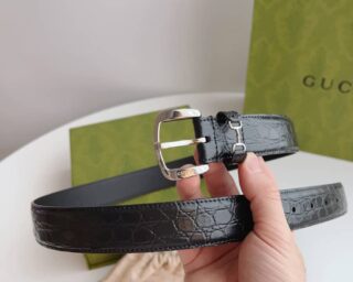 Replica Gucci Horsebit Belt Brown