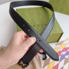 Replica Gucci Leather Belt With Web