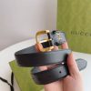 Replica Gucci Leather Belt With Web