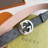 Replica Gucci Snake Print Belt