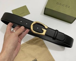 Replica Gucci Snake Belt Brown