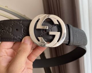 Replica Gucci Leather Belt