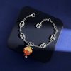 Replica Gucci Silver Bracelet With Interlocking G