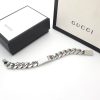 Replica Gucci Mens Silver Bracelet