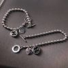 Replica Gucci Horsebit Bracelet Silver