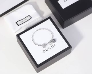 Replica Gucci Link Bracelet Silver