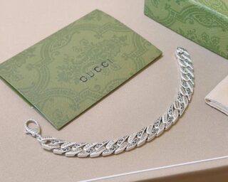 Replica Gucci Trademark Heart Bracelet