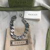 Replica Gucci Silver Cuff Bracelet