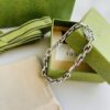 Vintage Replica Gucci Silver Bracelet