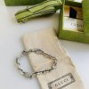 Vintage Replica Gucci Silver Bracelet