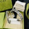 Replica Gucci Interlocking G Silver Bracelet