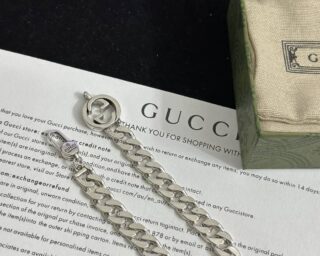 Replica Gucci Sterling Silver Bracelet