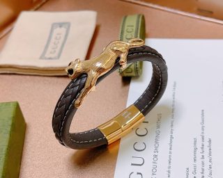 Replica Gucci Mens Silver Bracelet