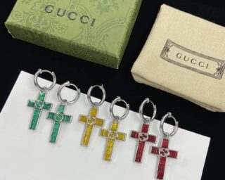 Replica Gucci Interlocking Earrings