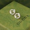 Replica Gucci Hoop Earrings Silver