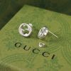 Replica Gucci Hoop Earrings Silver