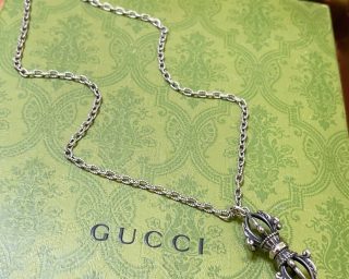 Replica Gucci Silver Chain Necklace