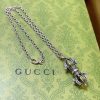 Replica Gucci Silver Chain Necklace