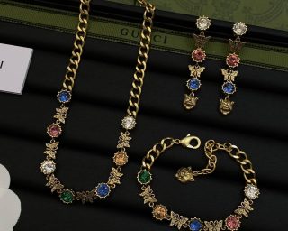 Replica Gucci Link Chain Necklace Silver