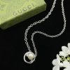 Replica Gucci Sterling Silver Necklace