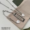 Replica Gucci Heart Pendant Necklace