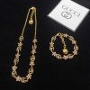 Replica Gucci Gold Heart Necklace