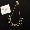 Replica Gucci Red Heart Necklace