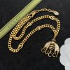 Replica Gucci Mens Gold Necklace