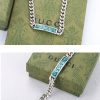 Replica Gucci Interlocking G Necklace On Neck