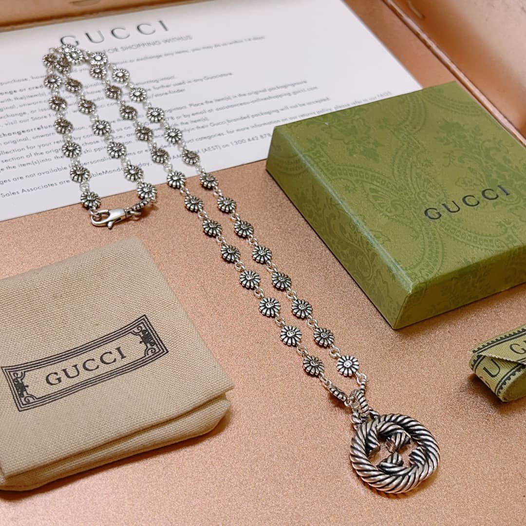 Replica Gucci Dog Tag Necklace Mens