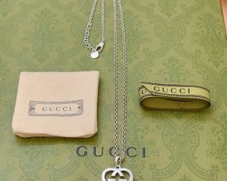 Replica Gucci Leather Choker Necklace