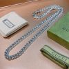 Replica Gucci Square Pendant Necklace