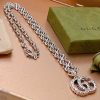 Replica Gucci Boule Silver Necklace