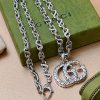 Replica Gucci Boule Silver Necklace