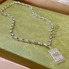 Replica Gucci Silver Necklace