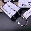 Replica Gucci Link Chain Necklace Silver