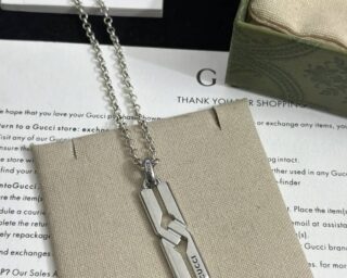 Replica Gucci Tag Necklace