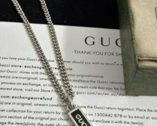 Replica Gucci Initial Necklace